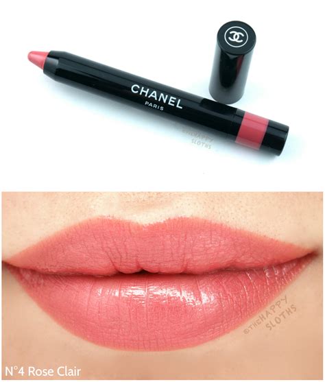 chanel le rouge crayon rose clair